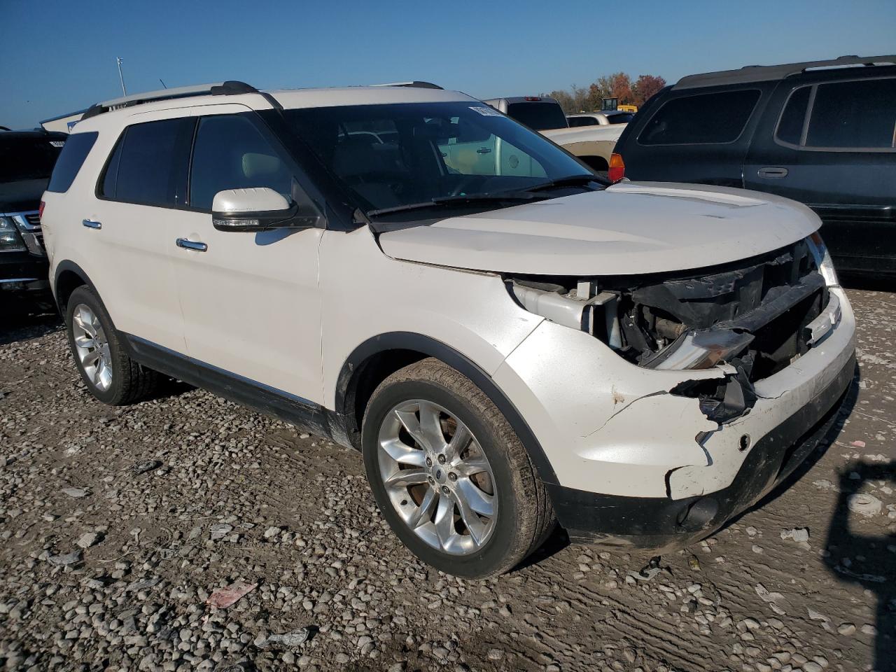 2015 Ford Explorer VIN 1FM5K8F89FGB01853 Copart auction photo, front end damage thumbnail 4