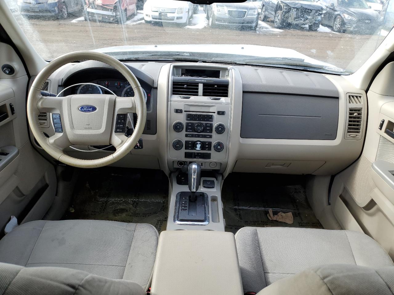 2011 Ford Escape VIN 1FMCU4K30BKC19544 Copart auction photo, front end damage thumbnail 8