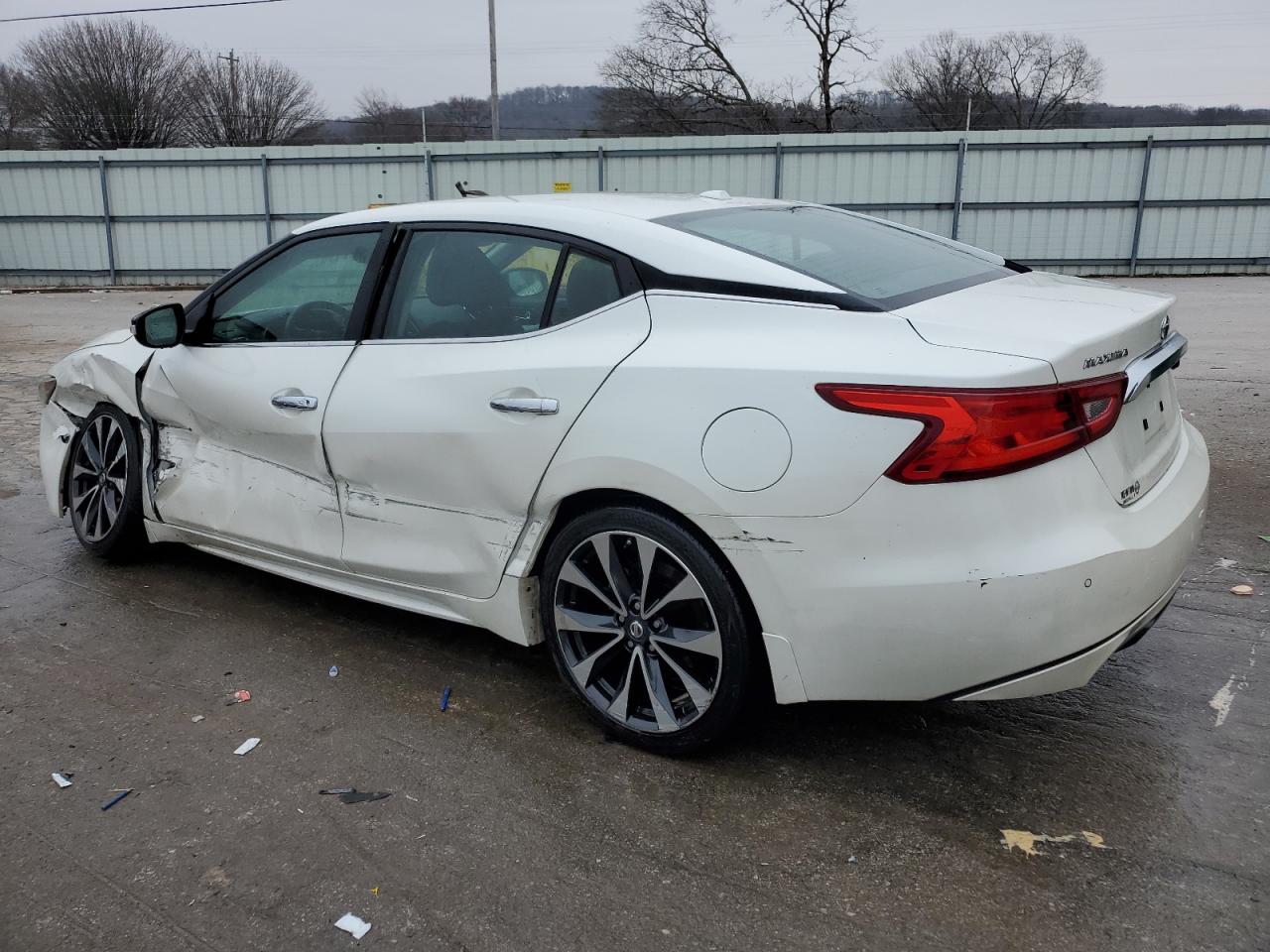 2016 Nissan Maxima VIN 1N4AA6AP1GC422311 Copart auction photo, side / front end damage thumbnail 2