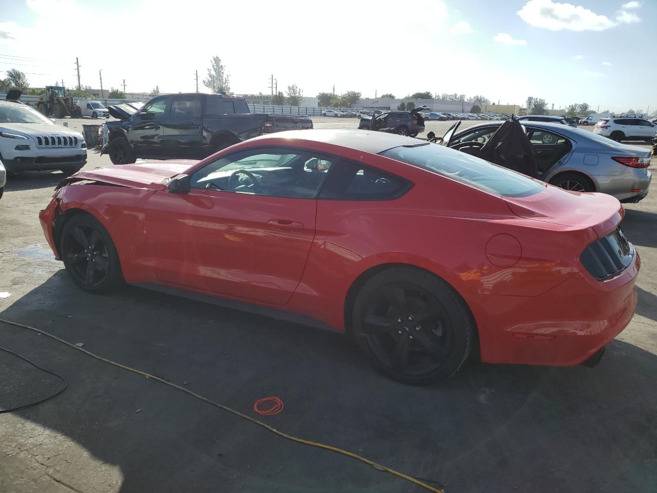 2017 Ford Mustang VIN 1FA6P8AM5H5301339 Copart auction photo, front end damage thumbnail 2