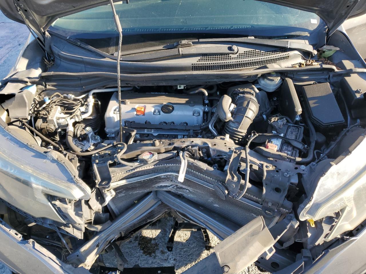 2012 Honda CR-V VIN 3CZRM3H53CG705012 Copart auction photo, front end damage thumbnail 14