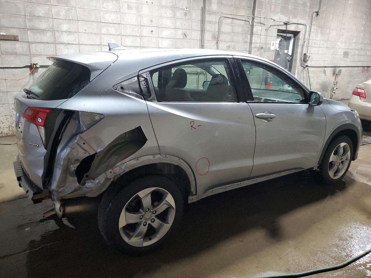 2020 Honda HR-V VIN 3CZRU6H38LM717089 Copart auction photo, rear end damage thumbnail 3