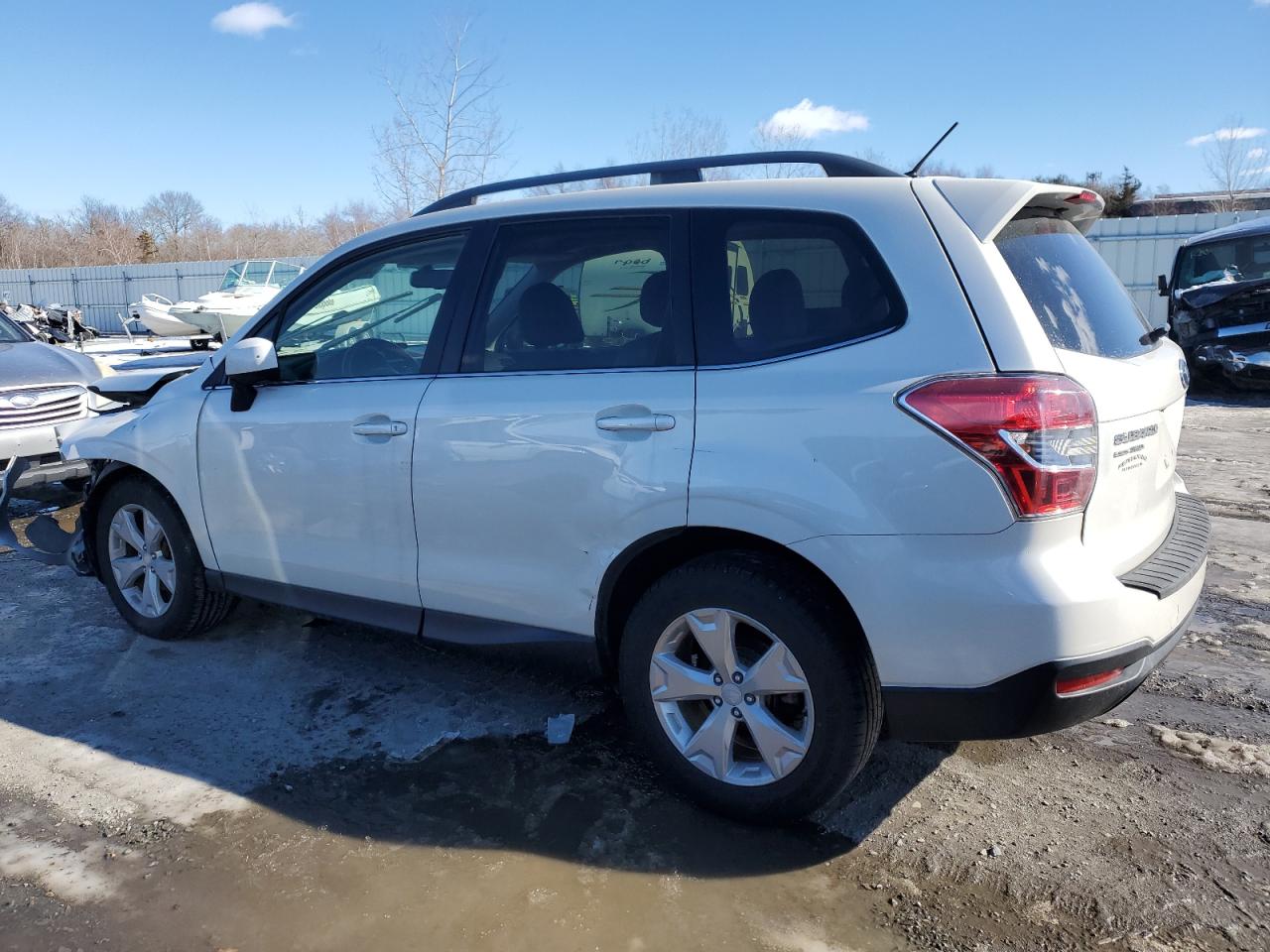 2015 Subaru Forester VIN JF2SJAKC8FH545393 Copart auction photo, front end damage thumbnail 2