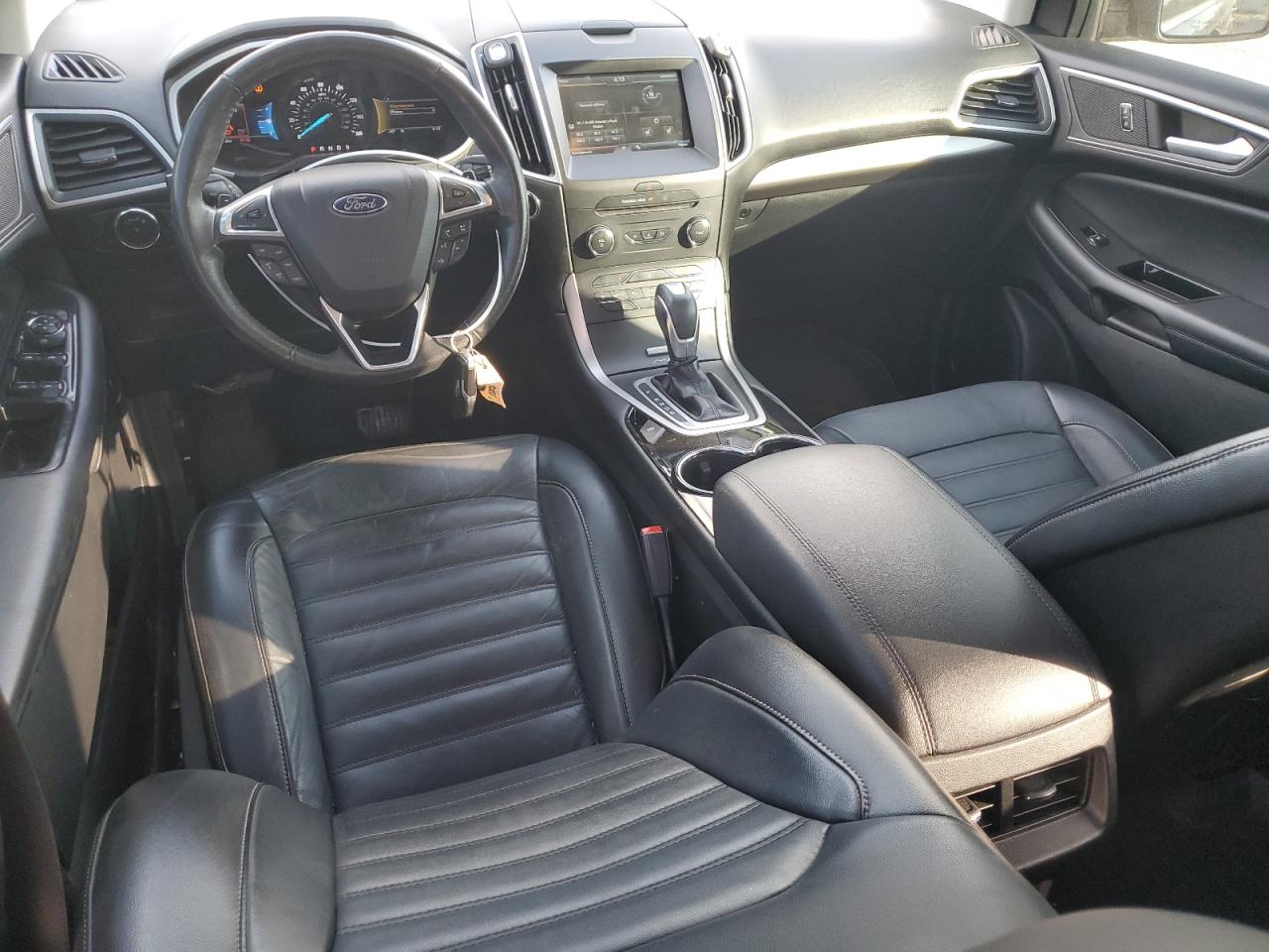 2015 Ford Edge VIN 2FMTK3J96FBB90735 Copart auction photo, rear end / front end damage thumbnail 8