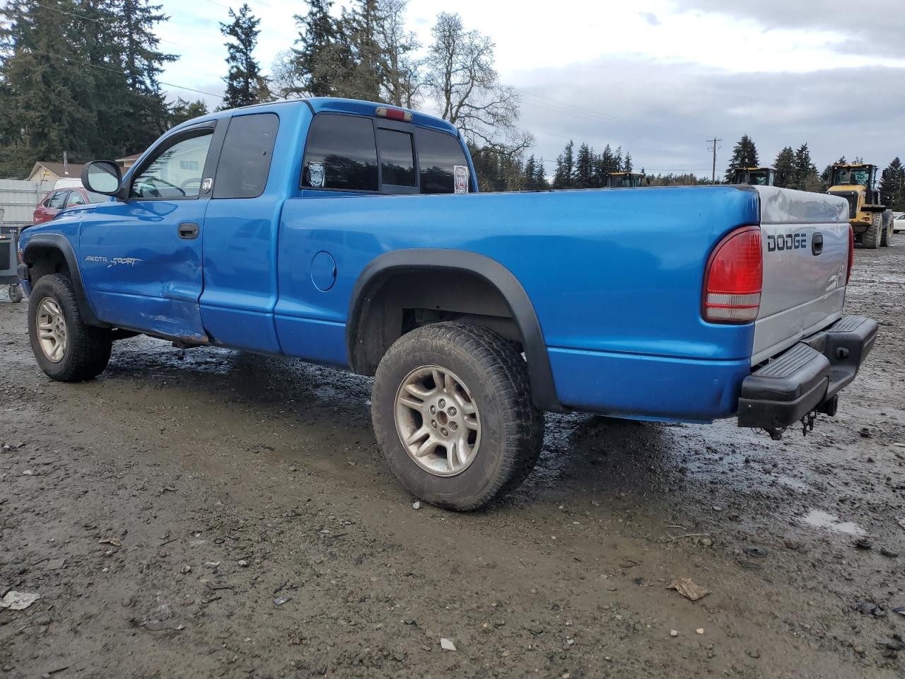 2000 Dodge Dakota VIN 1B7GG22N4YS715071 Copart auction photo, side damage thumbnail 2