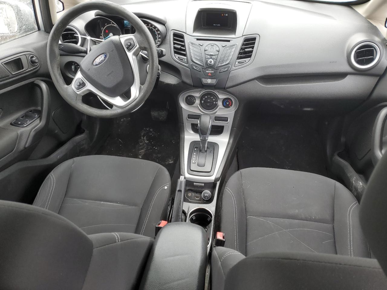 2019 Ford Fiesta VIN 3FADP4EJ1KM110387 Copart auction photo, front end damage thumbnail 8