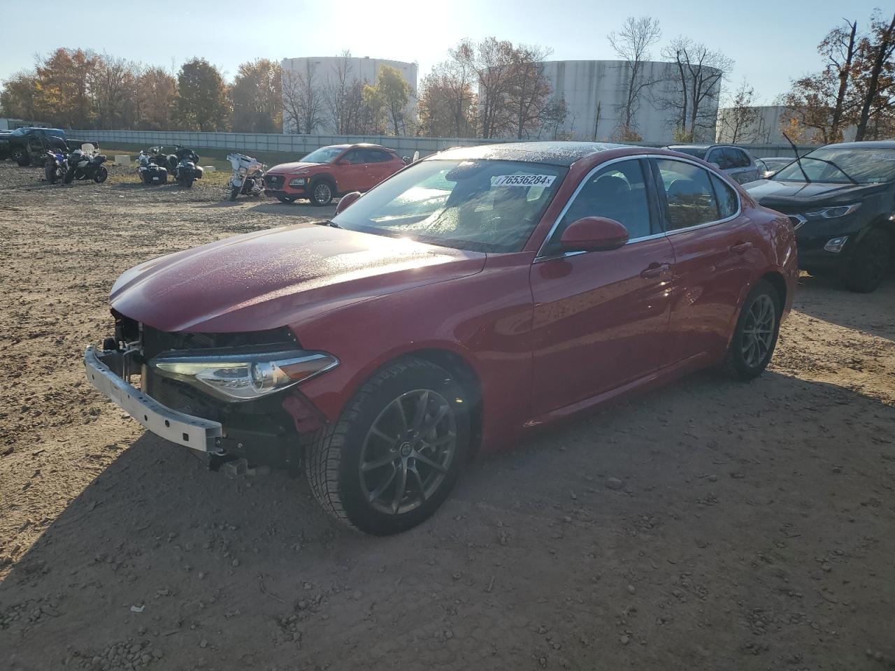2019 Alfa Romeo Giulia VIN ZARFANAN0K7603383