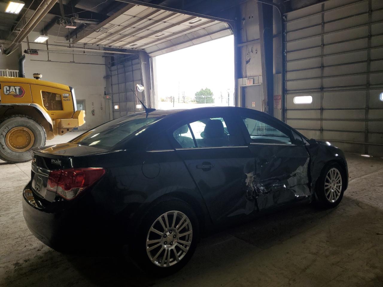 2014 Chevrolet Cruze VIN 1G1PH5SB6E7178831 Copart auction photo, side damage thumbnail 3