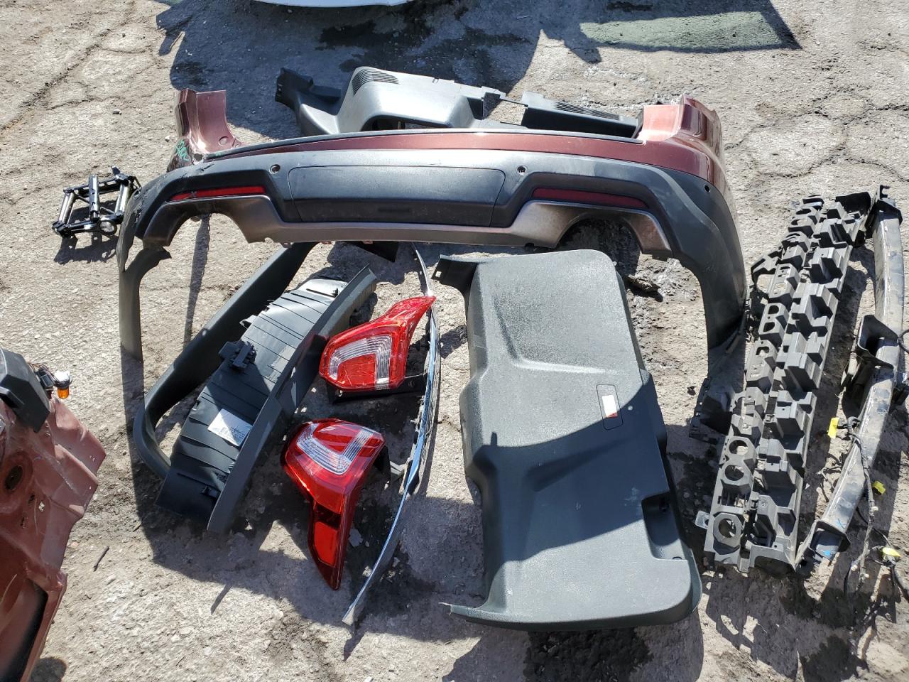 2018 Ford Explorer VIN 1FM5K7DH1JGC55429 Copart auction photo, rear end damage thumbnail 13