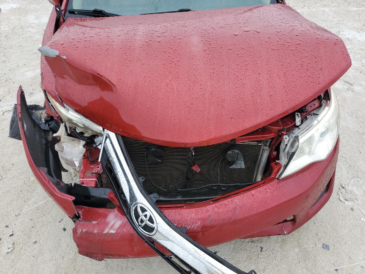 2012 Toyota Camry VIN 4T1BF1FK2CU551643 Copart auction photo, front end / side damage thumbnail 11