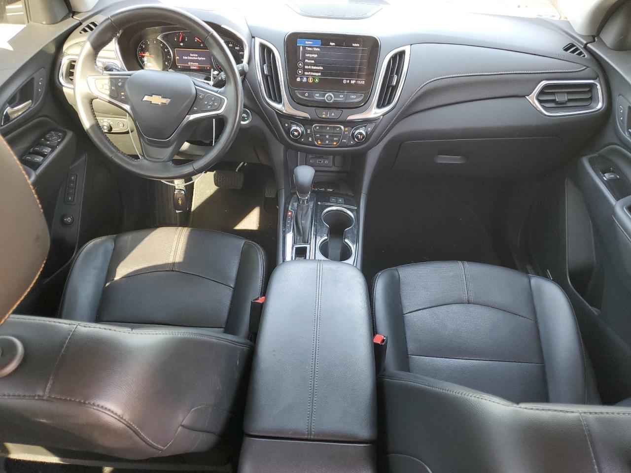 2022 Chevrolet Equinox VIN 3GNAXNEV1NS245706 Copart auction photo, rear end / front end damage thumbnail 8