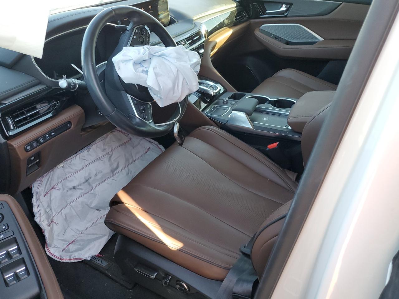 2024 Acura MDX VIN 5J8YE1H89RL014321 Copart auction photo, front end / undercarriage damage thumbnail 7
