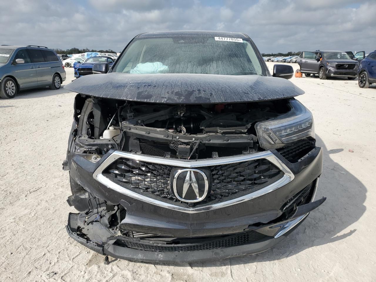 2021 Acura RDX VIN 5J8TC2H76ML044267 Copart auction photo, front end / rear end damage thumbnail 5