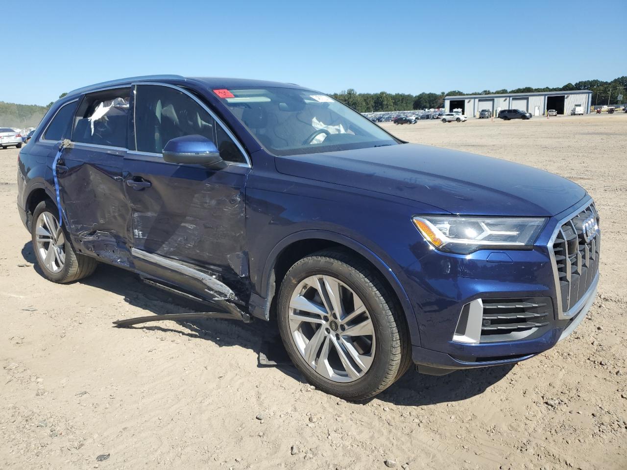 2022 Audi Q7 VIN WA1LXBF74ND011411 Copart auction photo, all over damage thumbnail 4