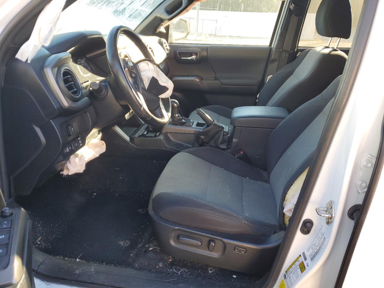 2020 Toyota Tacoma VIN 3TMCZ5AN0LM368514 Copart auction photo, front end / side damage thumbnail 7