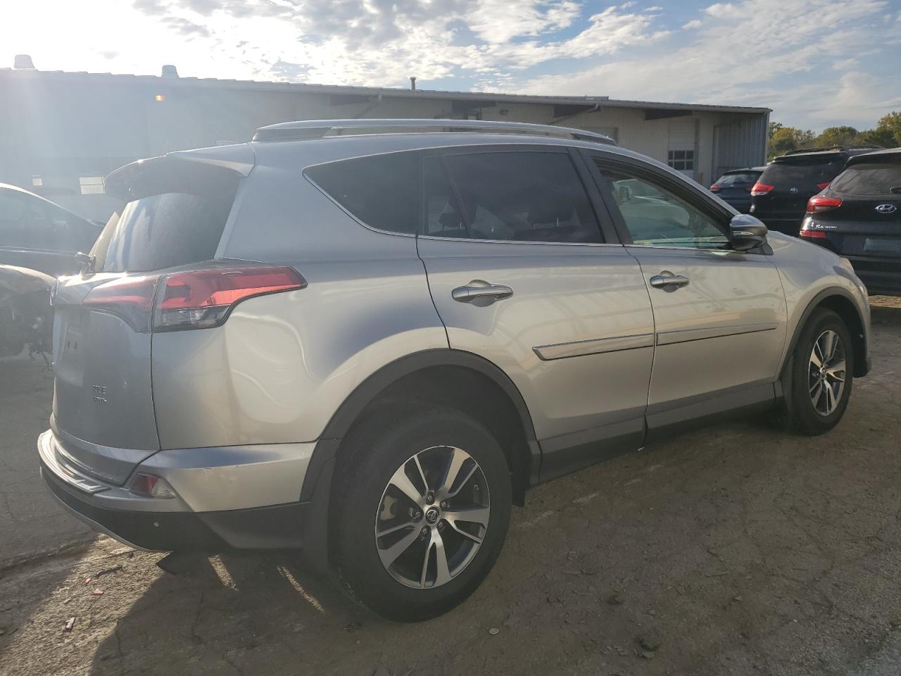 2017 Toyota RAV 4 VIN 2T3RFREV7HW561334 Copart auction photo, front end damage thumbnail 3