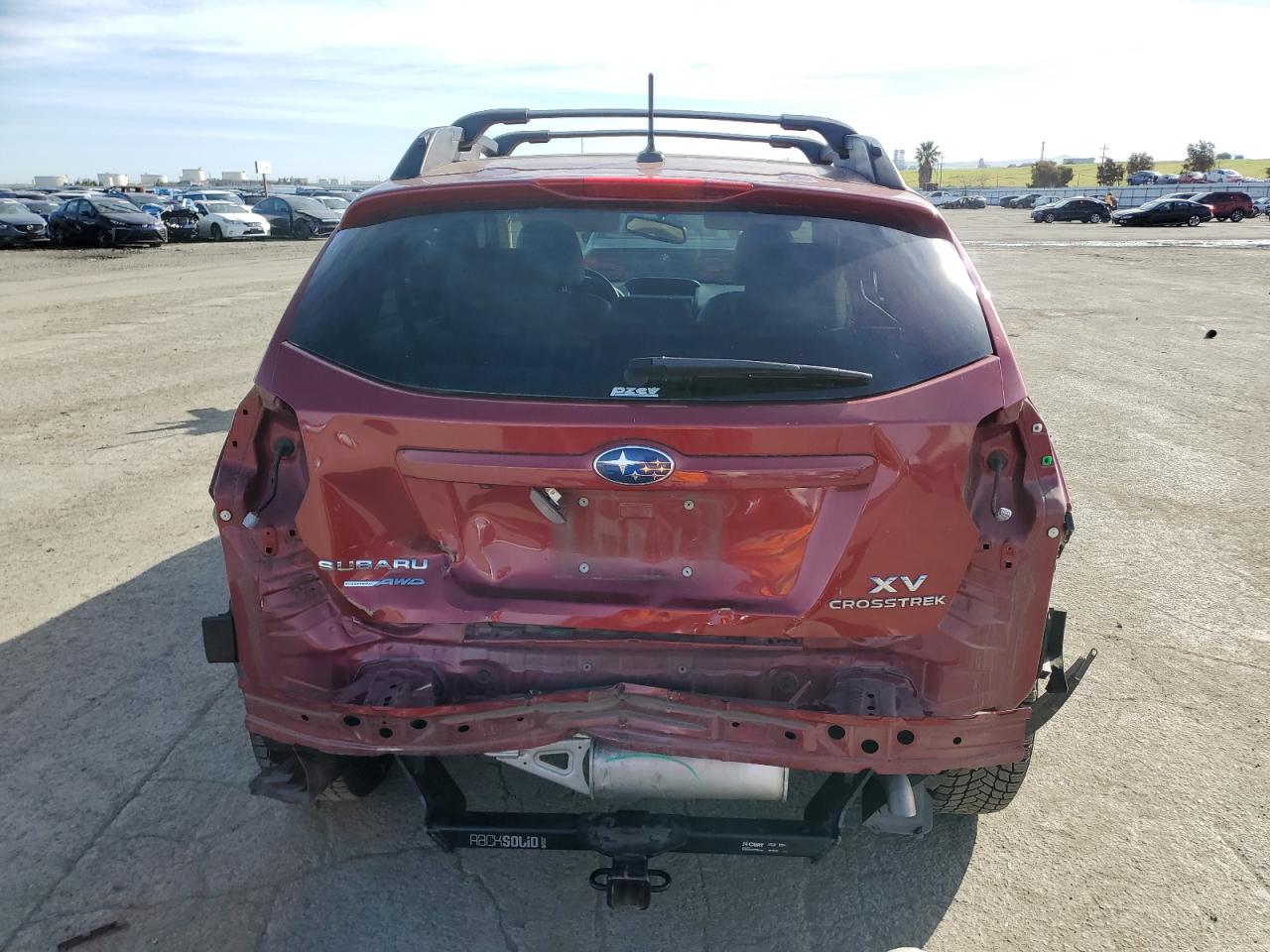 2015 Subaru XV VIN JF2GPAMC5FH274066 Copart auction photo, rear end / front end damage thumbnail 6