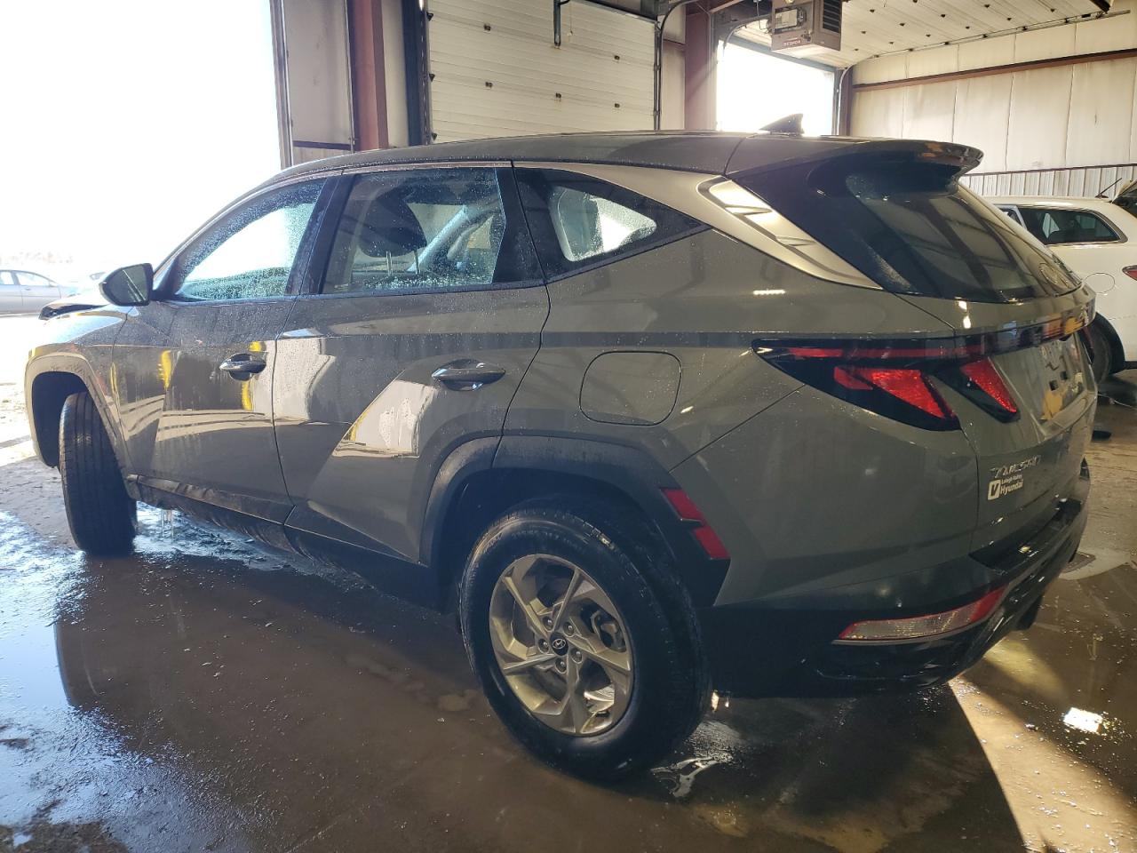 2024 Hyundai Tucson VIN 5NMJACDE3RH435648 Copart auction photo, front end / side damage thumbnail 2
