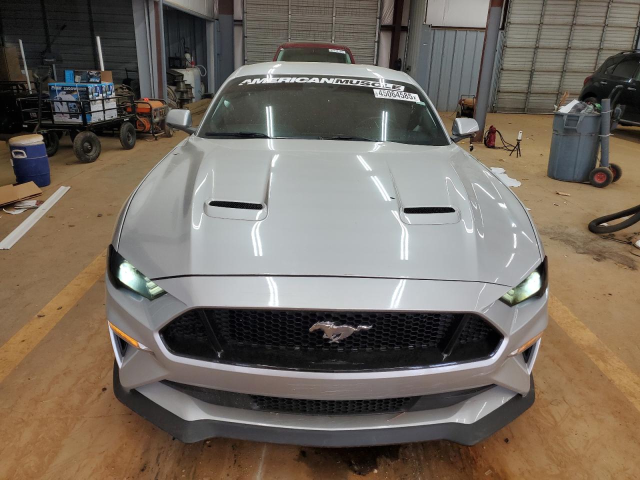 2019 Ford Mustang VIN 1FA6P8CF9K5179249 Copart auction photo, side / front end damage thumbnail 5