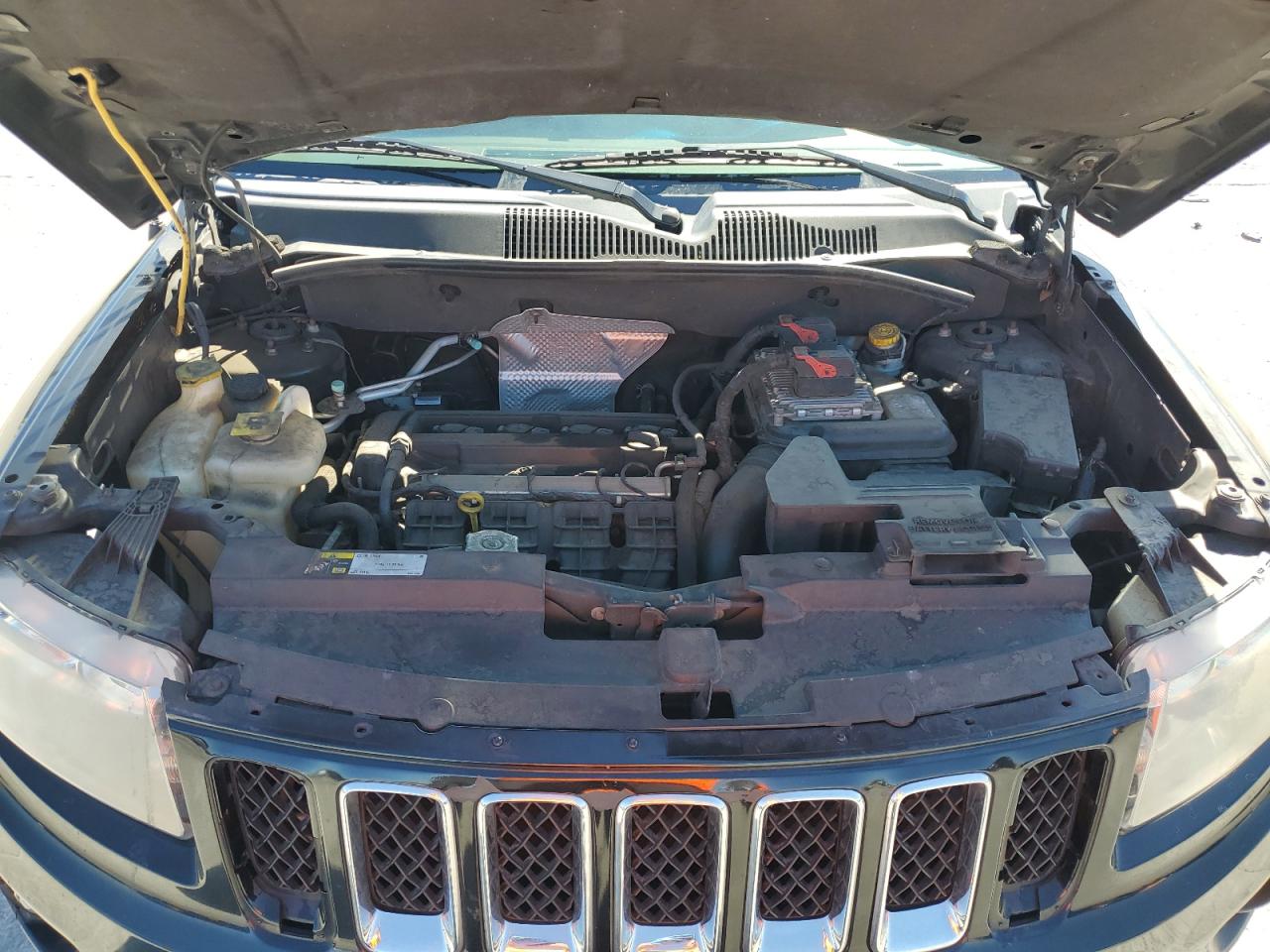 2014 Jeep Compass VIN 1C4NJCBA1ED508164 Copart auction photo, all over damage thumbnail 12