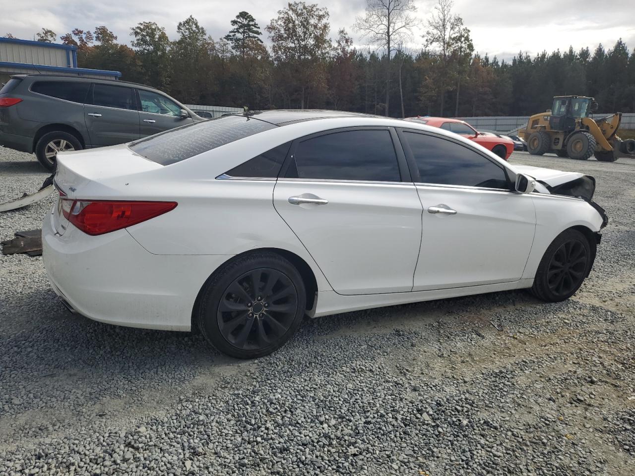 2013 Hyundai Sonata VIN 5NPEC4AB7DH704726 Copart auction photo, front end damage thumbnail 3