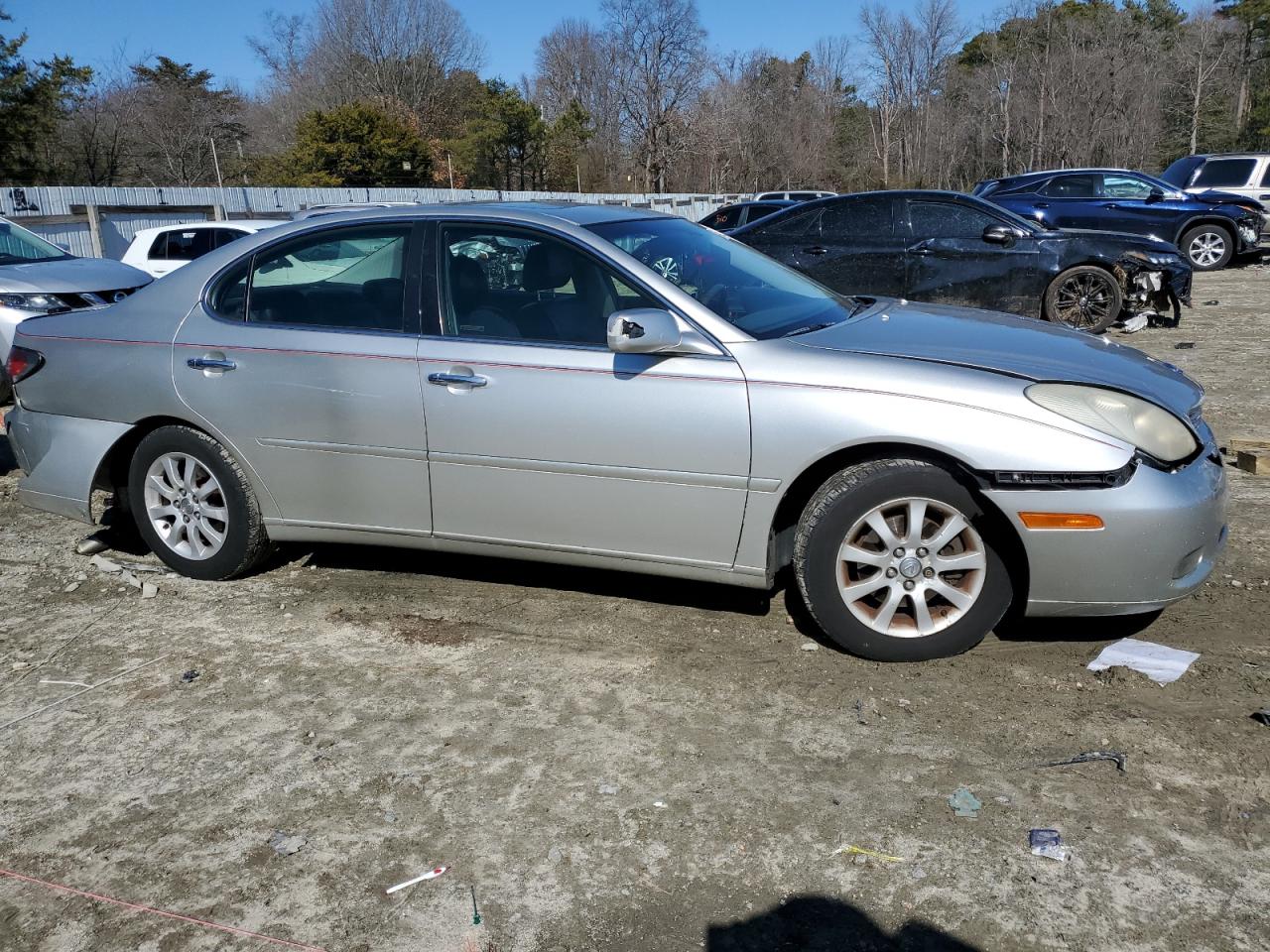 2004 Lexus ES VIN JTHBA30G340002270 Copart auction photo, rear end / front end damage thumbnail 4