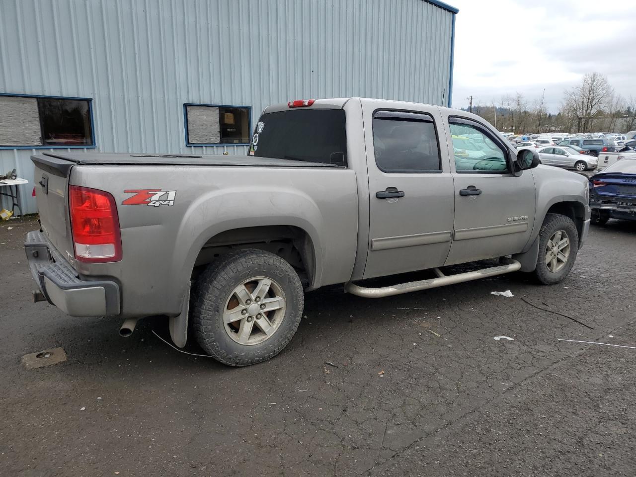 2013 GMC Sierra VIN 3GTP2VE75DG248080 Copart auction photo, side damage thumbnail 3