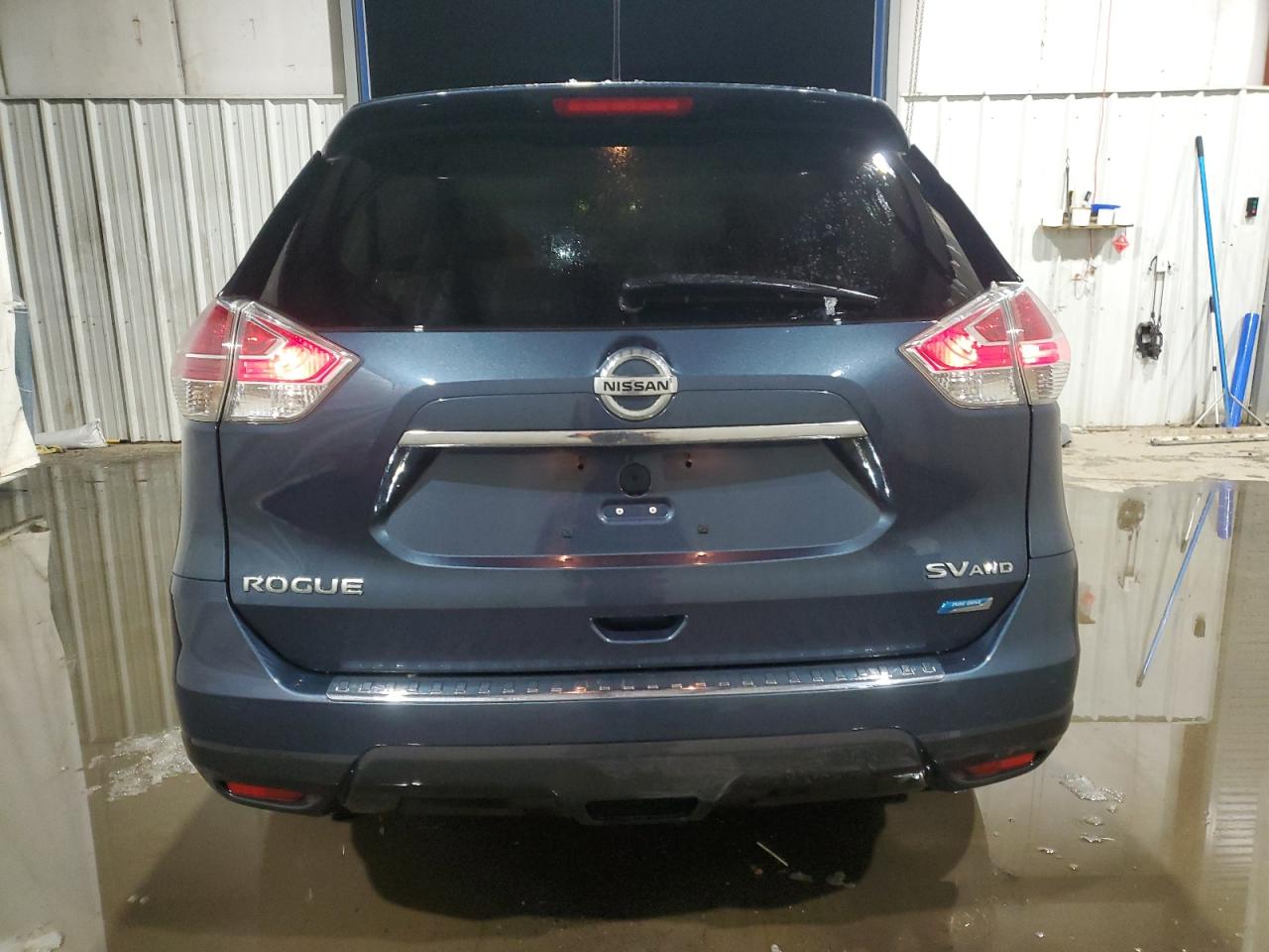 2014 Nissan Rogue VIN 5N1AT2MV8EC796625 Copart auction photo, side damage thumbnail 6