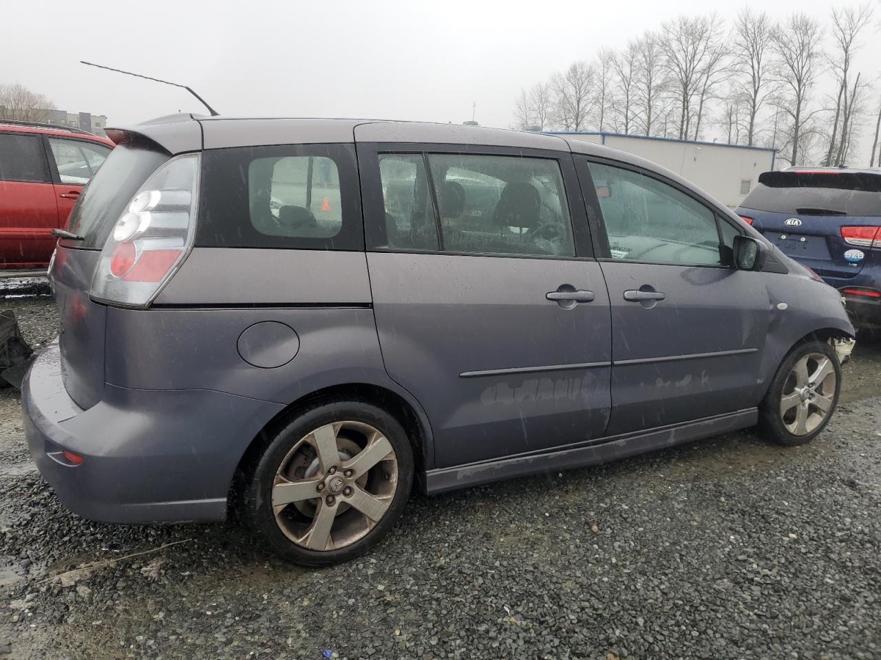 2007 Mazda 5 VIN JM1CR293X70160795 Copart auction photo, front end damage thumbnail 3