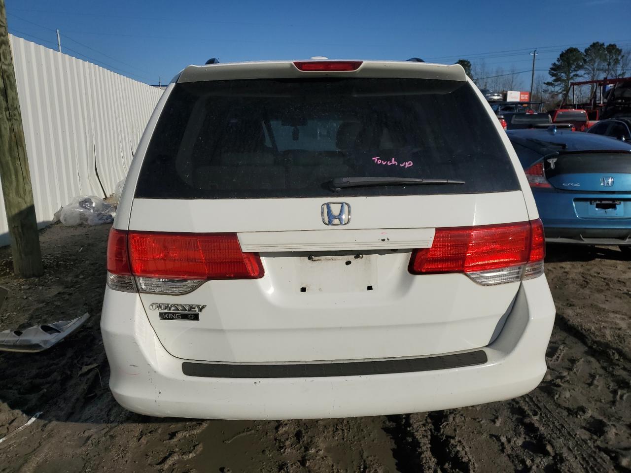 2010 Honda Odyssey VIN 5FNRL3H62AB007432 Copart auction photo, front end damage thumbnail 6