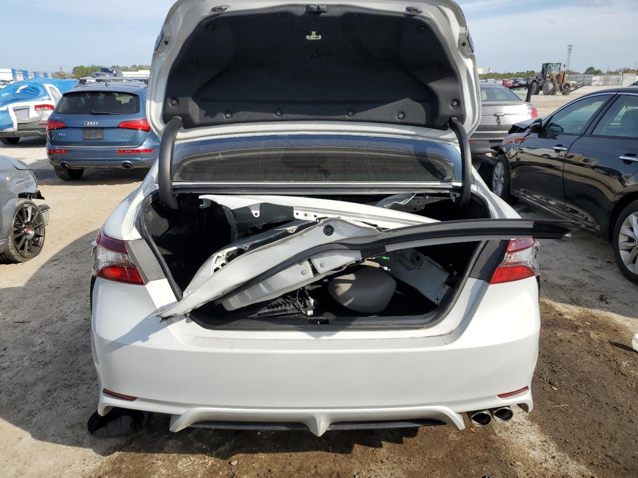 2023 Toyota Camry VIN 4T1G11AK0PU078343 Copart auction photo, front end / side damage thumbnail 6