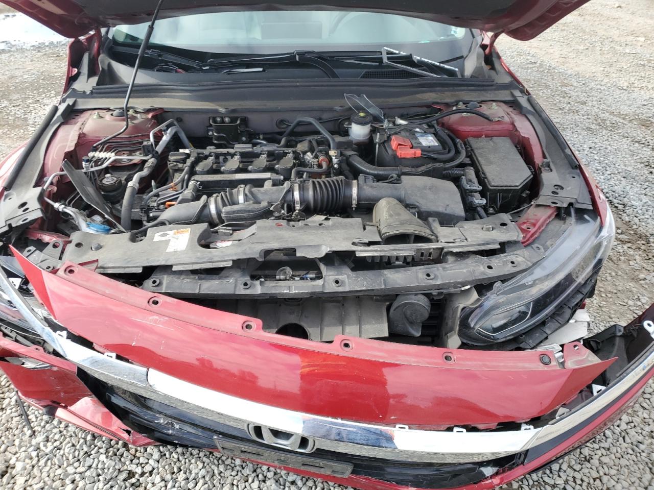 2019 Honda Accord VIN 1HGCV1F48KA049993 Copart auction photo, front end damage thumbnail 12