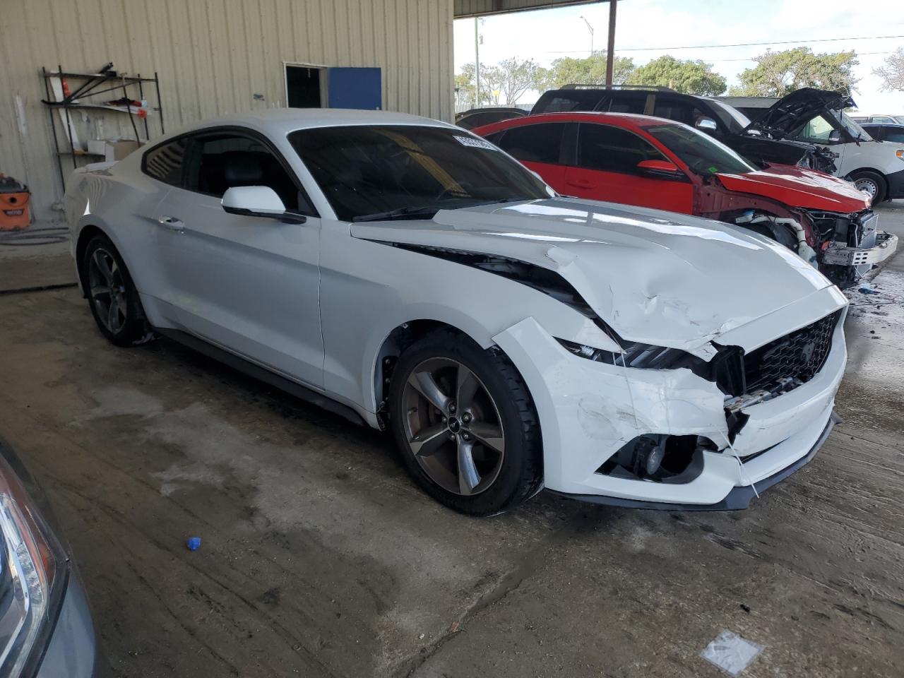 2016 Ford Mustang VIN 1FA6P8TH6G5228853 Copart auction photo, front end / mechanical damage thumbnail 4