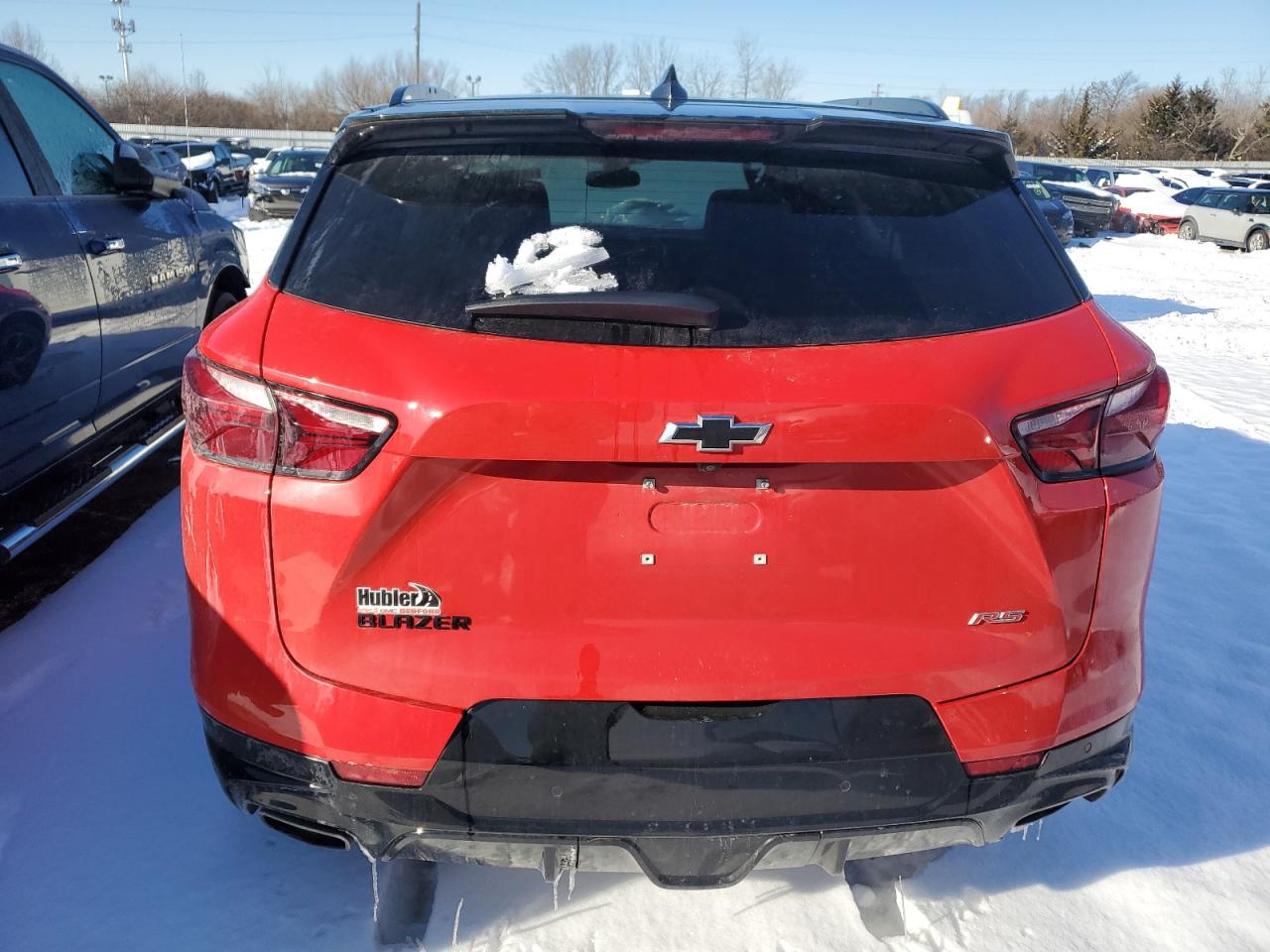 2022 Chevrolet Blazer VIN 3GNKBERS9NS169056 Copart auction photo, all over / minor dent/scratches damage thumbnail 6