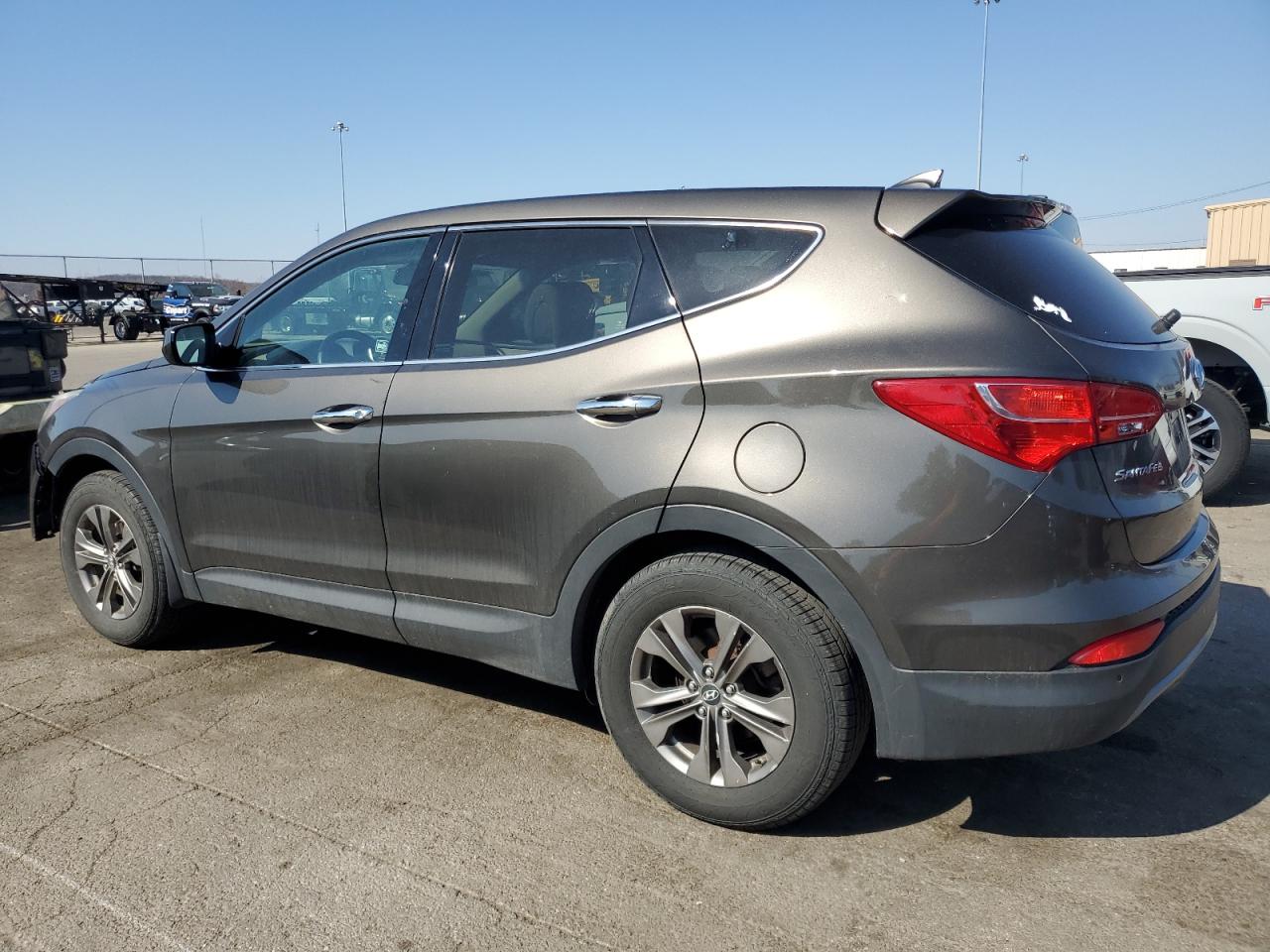 2014 Hyundai Santa Fe VIN 5XYZT3LB1EG213912 Copart auction photo, front end damage thumbnail 2