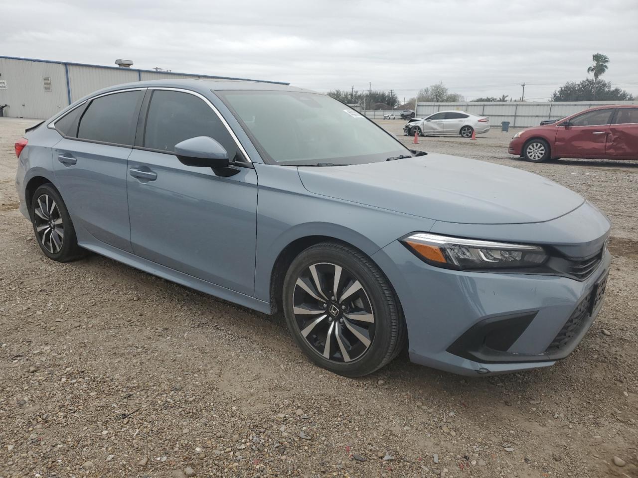 2023 Honda Civic VIN 2HGFE1F74PH315865 Copart auction photo, rear end damage thumbnail 4