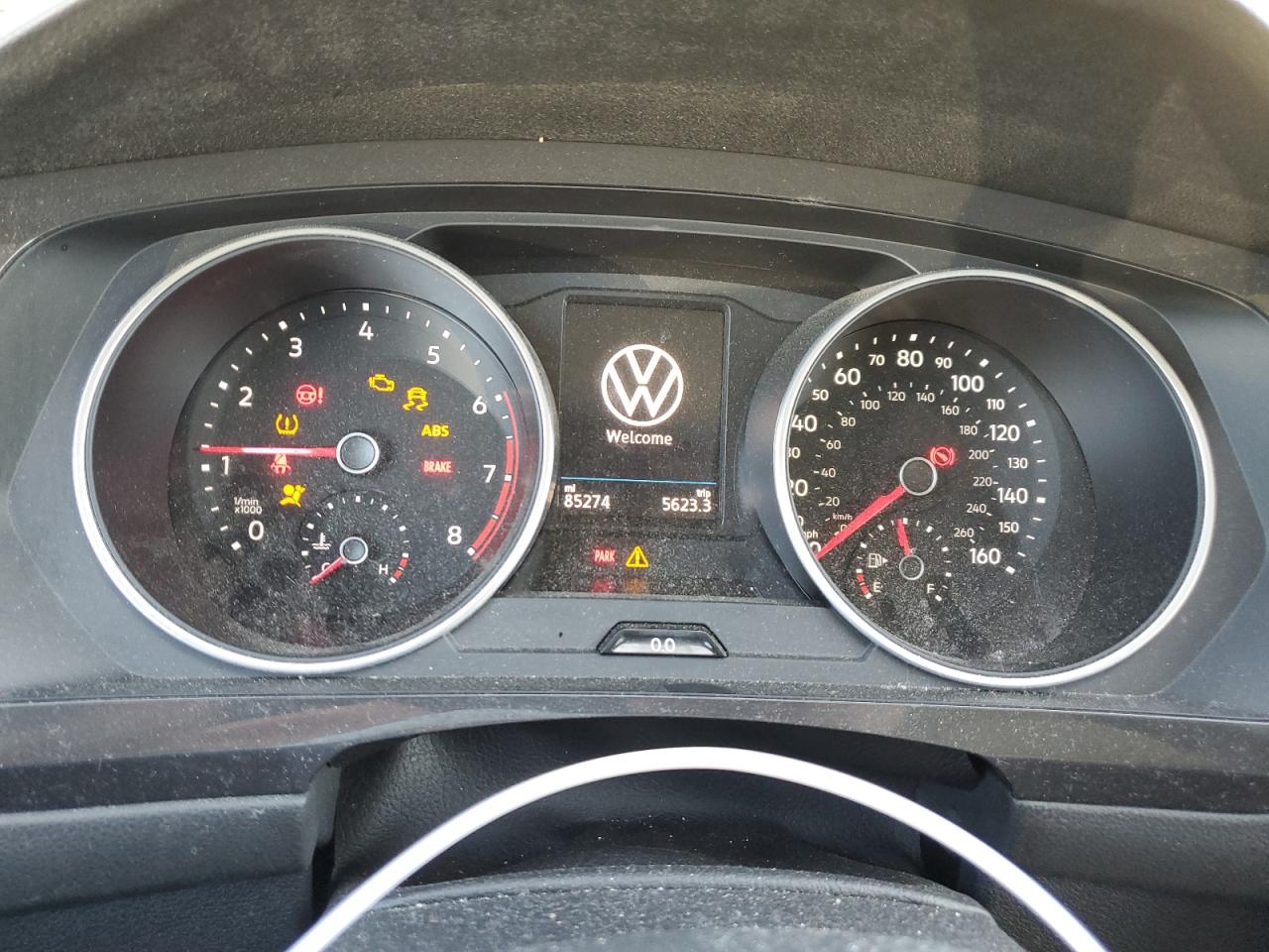2021 Volkswagen Tiguan VIN 3VV3B7AX2MM152927 Copart auction photo, side / front end damage thumbnail 9