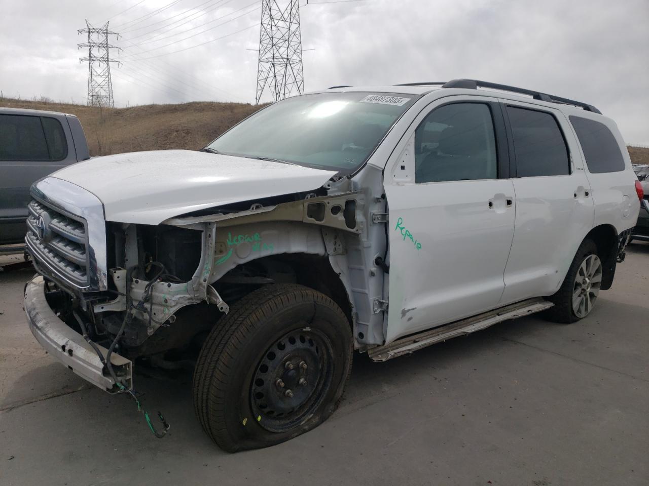2017 Toyota Sequoia VIN 5TDJW5G11HS147693 - Copart auction photo
