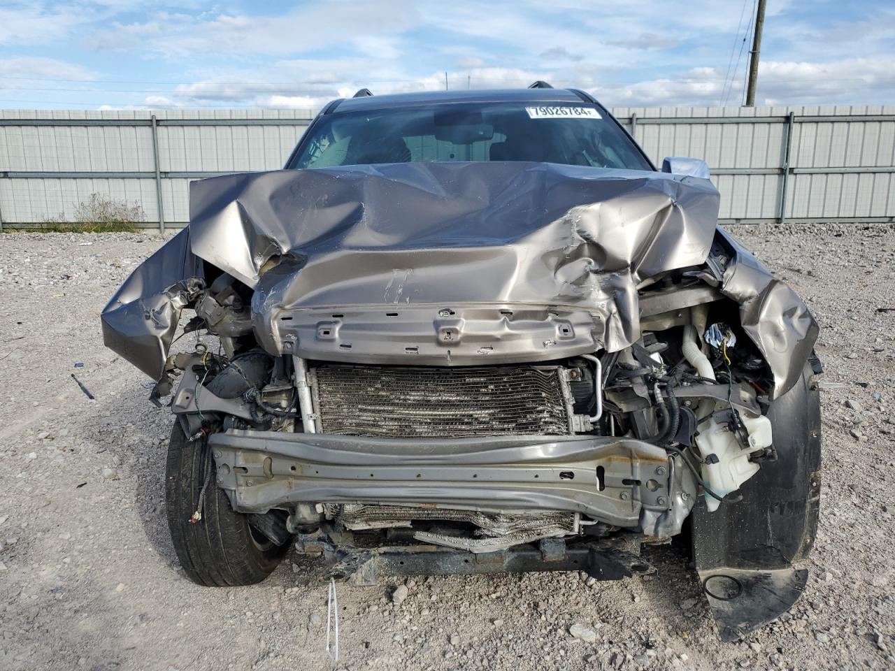 2012 GMC Terrain VIN 2GKALUEK3C6277450 Copart auction photo, front end damage thumbnail 5