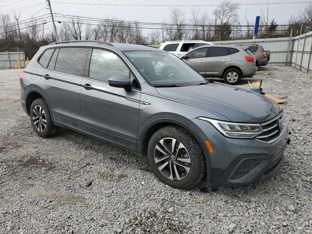 2023 Volkswagen Tiguan VIN 3VVRB7AX1PM046760 Copart auction photo, front end damage thumbnail 4