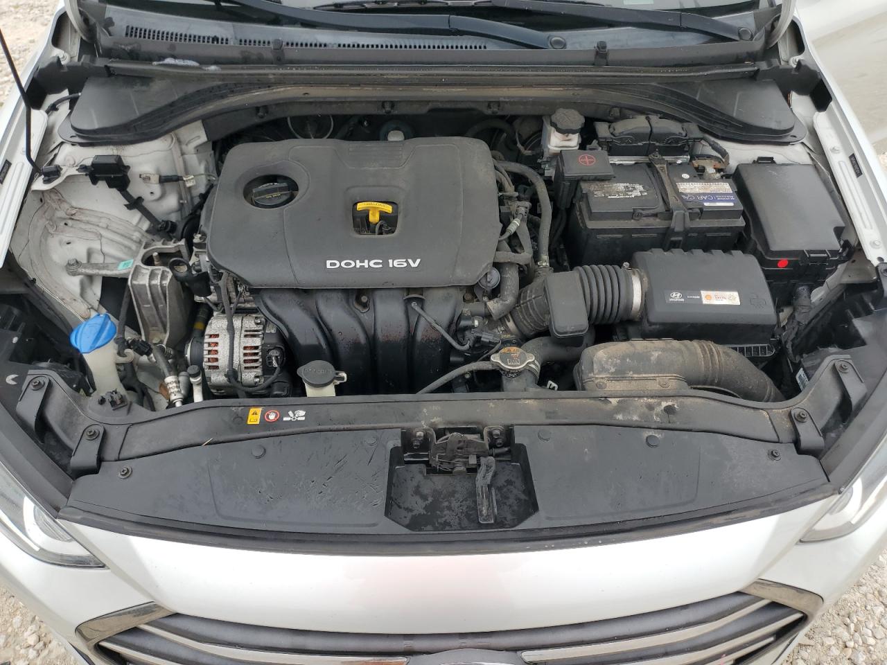 2017 Hyundai Elantra VIN 5NPD84LF2HH015874 Copart auction photo, rear end / side damage thumbnail 11