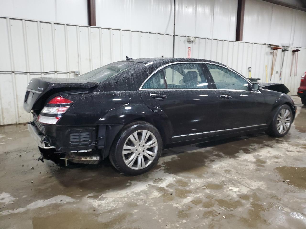 2009 Mercedes-Benz S-klasse VIN WDDNG86X49A268616 Copart auction photo, front end / rear end damage thumbnail 3