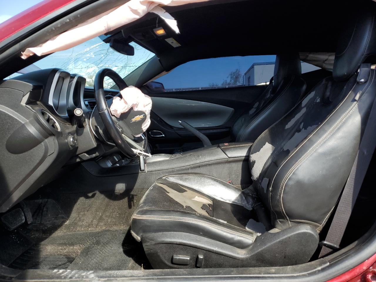 2014 Chevrolet Camaro VIN 2G1FC1E37E9176236 Copart auction photo, front end damage thumbnail 7