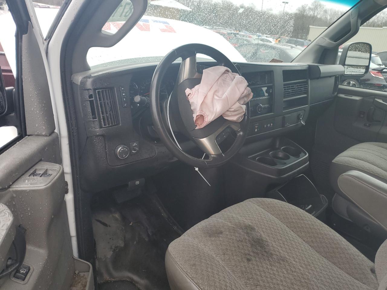 2017 Chevrolet Express VIN 1GCWGAFF0H1136139 Copart auction photo, front end / mechanical damage thumbnail 8