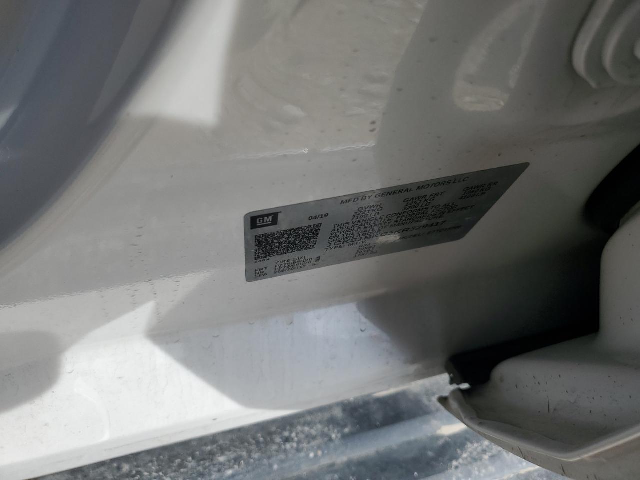 2019 GMC Yukon VIN 1GKS1BKC5KR329417 Copart auction photo, front end damage thumbnail 15
