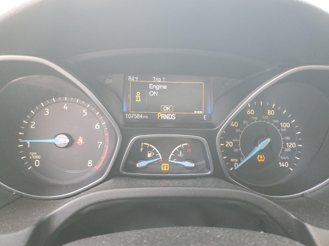 2015 Ford Focus VIN 1FADP3F21FL227914 Copart auction photo, front end damage thumbnail 9