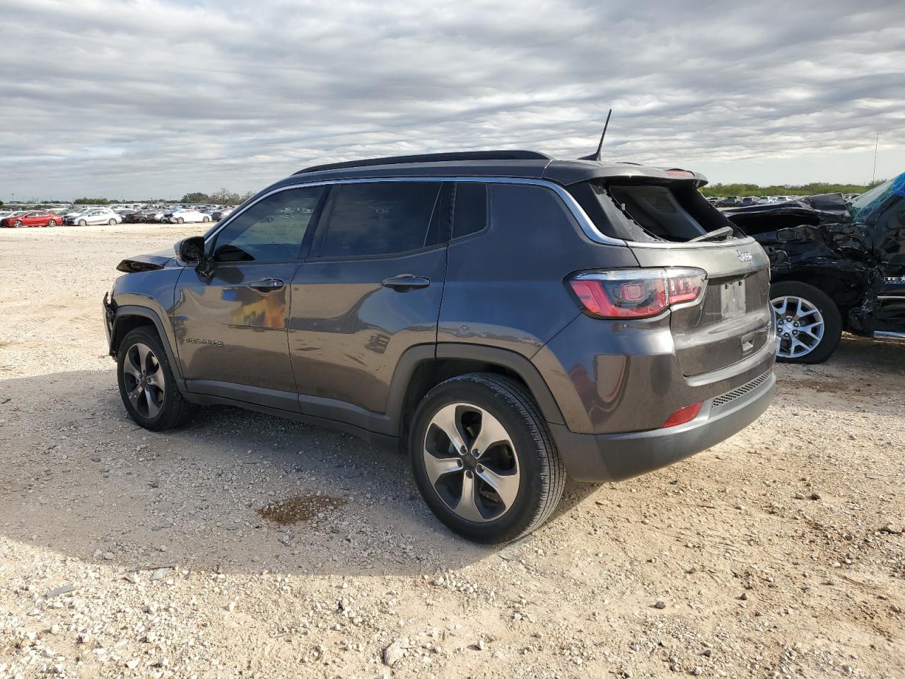 2017 Jeep Compass VIN 3C4NJCBB2HT605896 Copart auction photo, all over damage thumbnail 2