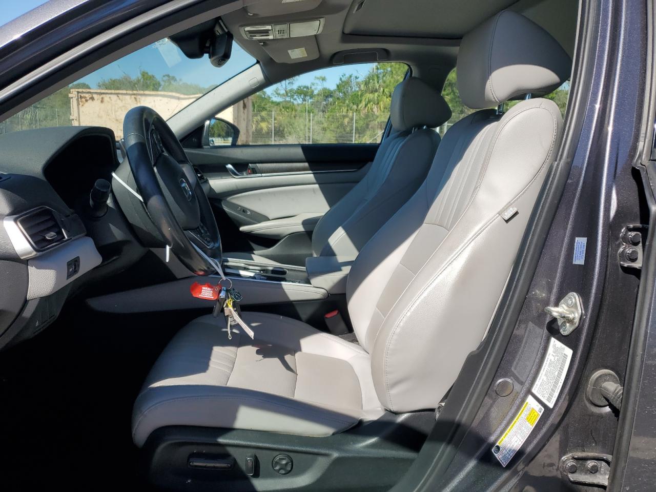 2018 Honda Accord VIN 1HGCV1F57JA135867 Copart auction photo, front end / minor dent/scratches damage thumbnail 7