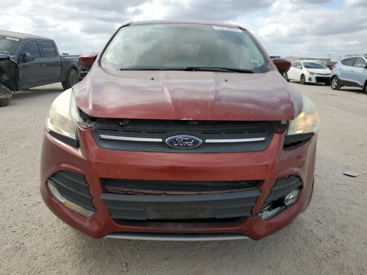 2015 Ford Escape VIN 1FMCU0G73FUA90987 Copart auction photo, front end / side damage thumbnail 5