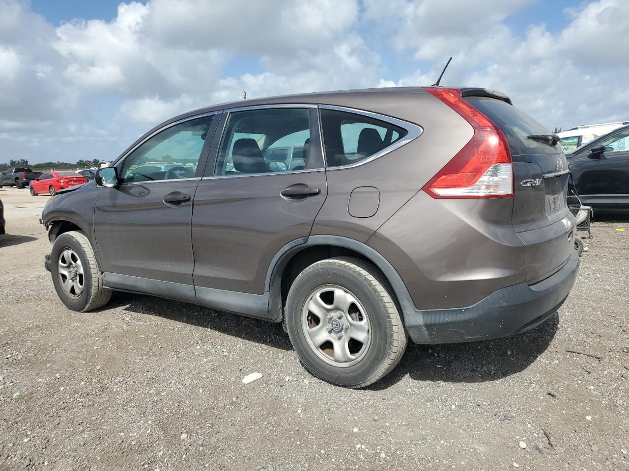 2014 Honda CR-V VIN 2HKRM3H38EH562606 Copart auction photo, front end damage thumbnail 2